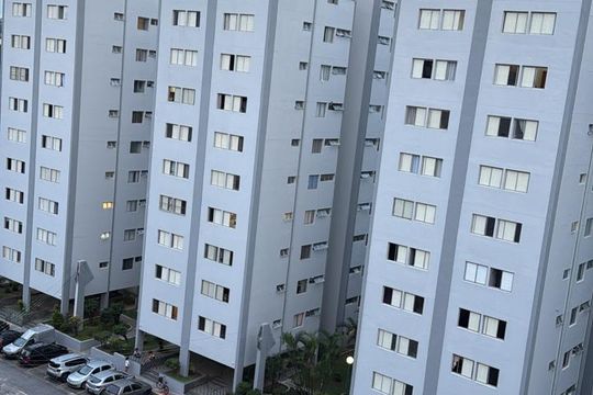 Vista de apartamento à venda com 2 quartos, 64m² em Demarchi, São Bernardo do Campo