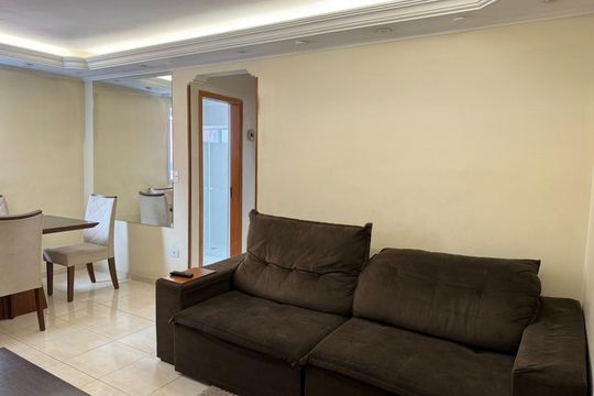 Sala de apartamento à venda com 2 quartos, 64m² em Demarchi, São Bernardo do Campo