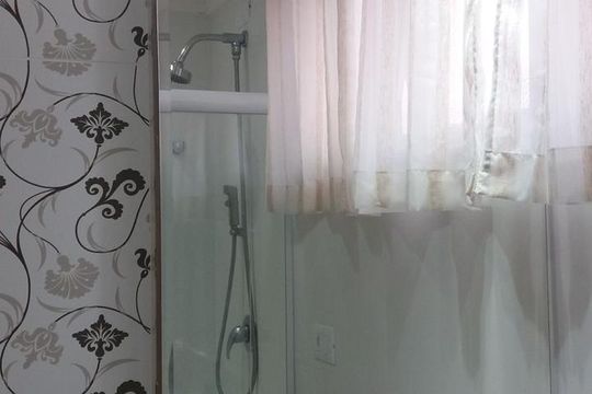Banheiro de apartamento à venda com 2 quartos, 64m² em Demarchi, São Bernardo do Campo