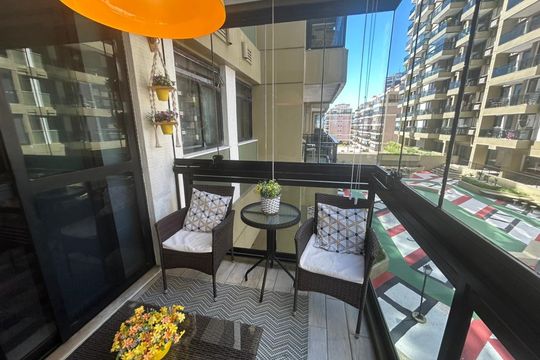 Varanda de apartamento para alugar com 1 quarto, 60m² em Recreio dos Bandeirantes, Rio de Janeiro