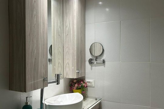 Banheiro de apartamento para alugar com 1 quarto, 60m² em Recreio dos Bandeirantes, Rio de Janeiro