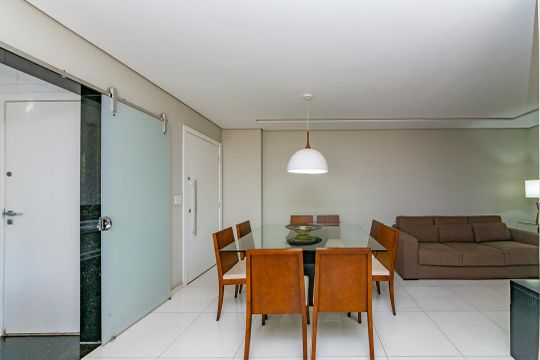 Sala de apartamento para alugar com 3 quartos, 90m² em Lourdes, Belo Horizonte