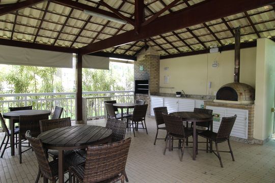 Churrasqueira de apartamento à venda com 3 quartos, 79m² em Barra Olímpica, Rio de Janeiro