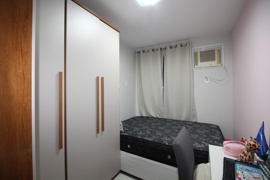 Quarto 1 de apartamento à venda com 3 quartos, 79m² em Barra Olímpica, Rio de Janeiro
