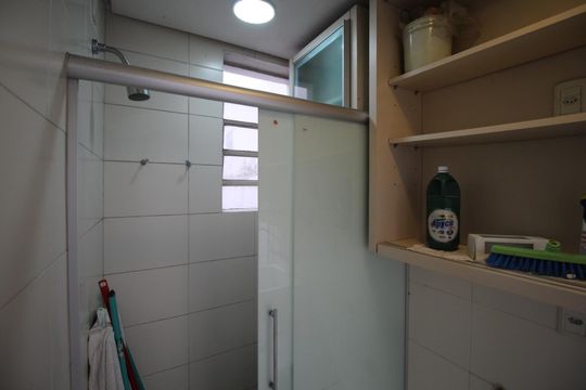 Área de Serviço de apartamento à venda com 1 quarto, 47m² em Santa Cecília, Porto Alegre