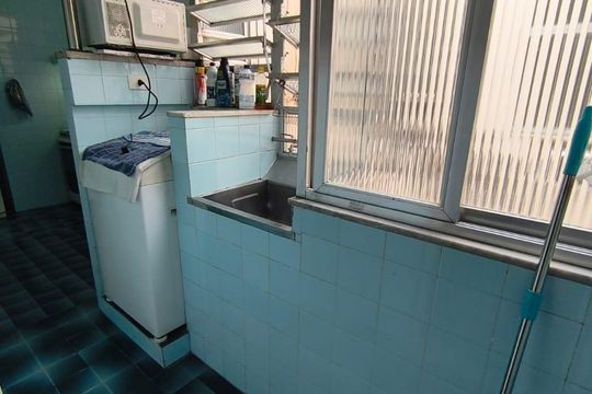 Área de serviço de apartamento à venda com 3 quartos, 60m² em Grajaú, Rio de Janeiro