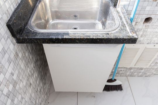 Área de Serviço de apartamento para alugar com 2 quartos, 46m² em Campo Grande, Rio de Janeiro