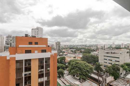 Vista de kitnet/studio à venda com 1 quarto, 21m² em Campo Belo, São Paulo