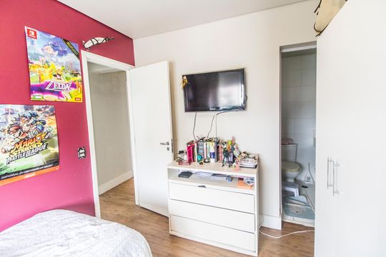 Suíte 2 de apartamento à venda com 3 quartos, 110m² em Alphaville, Santana de Parnaíba