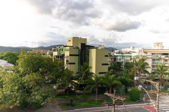 Vista da Suíte  de apartamento à venda com 2 quartos, 140m² em Itaipu, Niterói