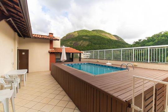 Área comum de apartamento à venda com 2 quartos, 140m² em Itaipu, Niterói