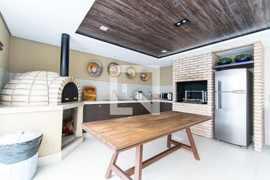 Área comum - Churrasqueira de apartamento à venda com 1 quarto, 46m² em Vila Mascote, São Paulo