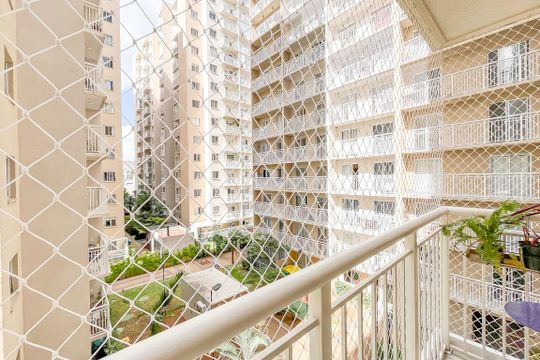 Sacada de apartamento à venda com 2 quartos, 35m² em Bom Retiro, São Paulo