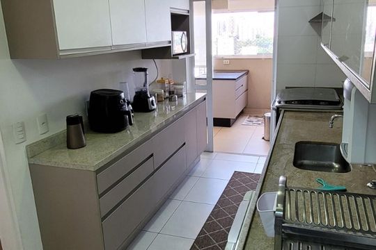 Cozinha de apartamento para alugar com 3 quartos, 149m² em Vila Mariana, São Paulo