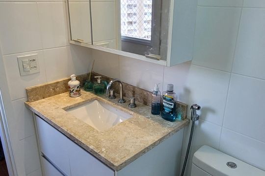 Banheiro de apartamento para alugar com 3 quartos, 149m² em Vila Mariana, São Paulo