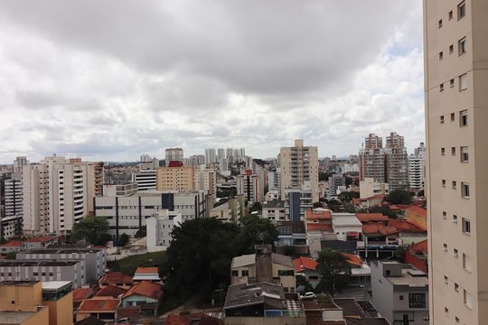Sacada Vista  de apartamento à venda com 2 quartos, 80m² em Centro, São Bernardo do Campo