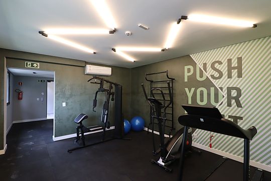 Área comum - Academia de apartamento à venda com 2 quartos, 80m² em Santa Cecília, Porto Alegre