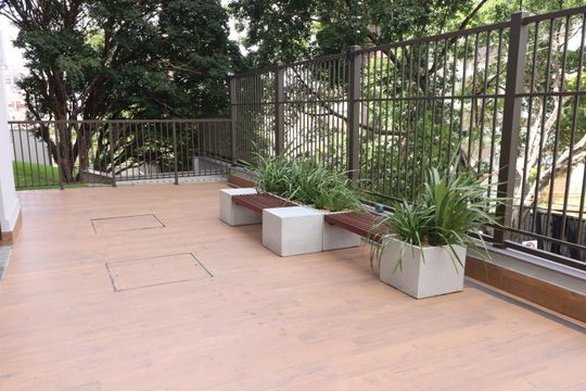 Área comum  de apartamento à venda com 2 quartos, 80m² em Santa Cecília, Porto Alegre