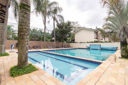 Área comum - Piscina de apartamento para alugar com 1 quarto, 63m² em Jardim Santa Maria, São Paulo