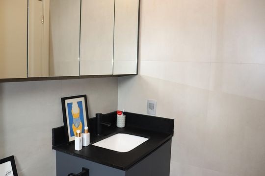 Quarto de apartamento à venda com 1 quarto, 37m² em Bela Vista, São Paulo