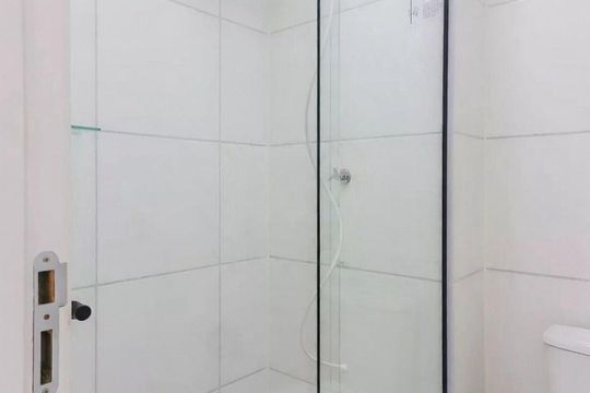 Banheiro de apartamento para alugar com 2 quartos, 35m² em Jaguaré, São Paulo