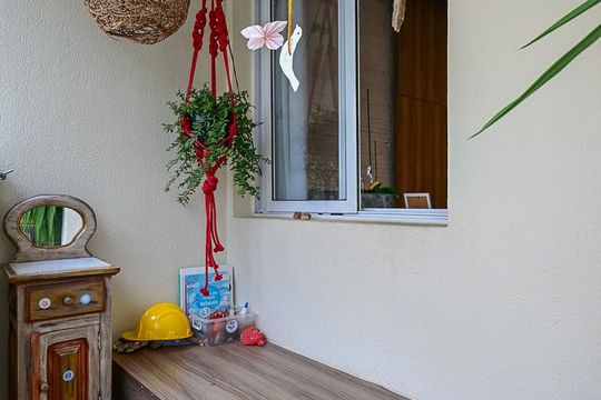Varanda de apartamento à venda com 2 quartos, 80m² em Real Parque, São Paulo
