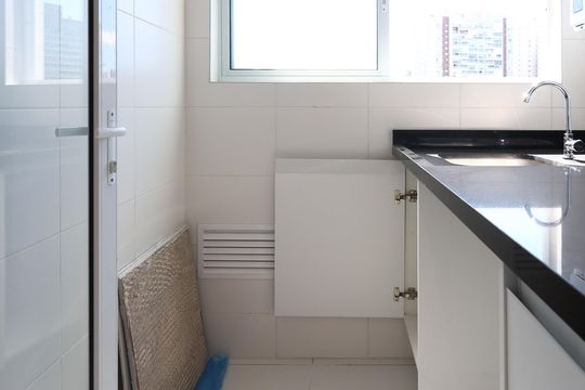 Área de Serviço de apartamento para alugar com 2 quartos, 87m² em Jardim Caboré, São Paulo