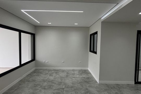 Sala - Sala de Jantar de casa à venda com 3 quartos, 155m² em Vila Alzira, Santo André