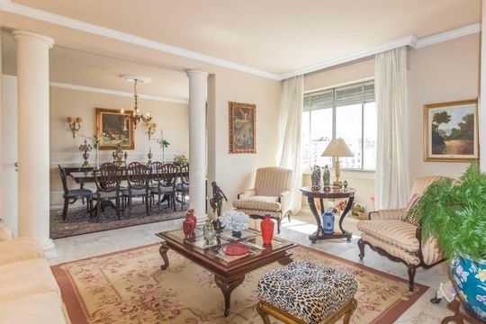 Sala de apartamento para alugar com 4 quartos, 370m² em Higienópolis, São Paulo