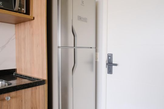 Cozinha de kitnet/studio para alugar com 1 quarto, 28m² em Vila Matilde, São Paulo