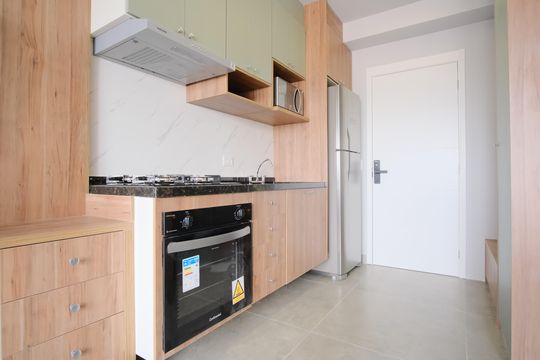 Cozinha de kitnet/studio para alugar com 1 quarto, 28m² em Vila Matilde, São Paulo