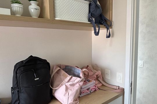 Escritório de apartamento à venda com 3 quartos, 80m² em Vila Homero Thon, Santo André