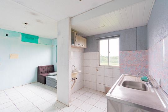 Cozinha de apartamento para alugar com 2 quartos, 50m² em Niterói, Canoas