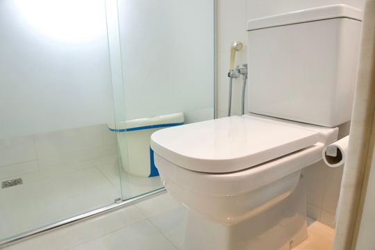 Banheiro Social de apartamento à venda com 3 quartos, 318m² em Carmo, Belo Horizonte