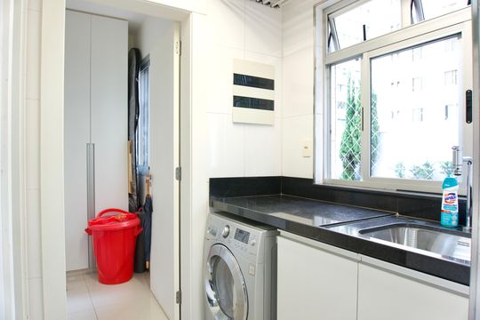 Área de Serviço de apartamento à venda com 3 quartos, 318m² em Carmo, Belo Horizonte