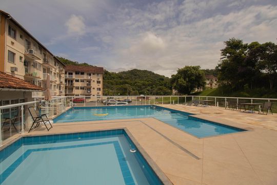 Área comum - Piscina de apartamento para alugar com 2 quartos, 50m² em Rio do Ouro, São Gonçalo