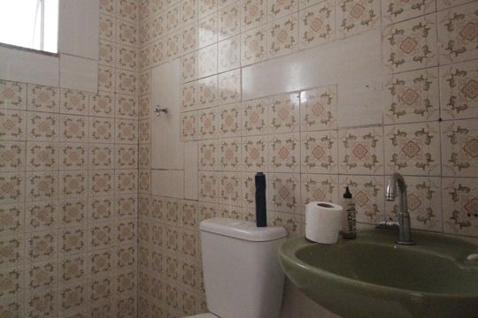 Banheiro Social de casa de condomínio à venda com 2 quartos, 65m² em Santa Monica, Belo Horizonte