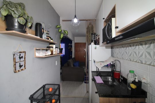 Cozinha / Área de Serviço de apartamento à venda com 1 quarto, 36m² em Vila Aurora (zona Norte), São Paulo