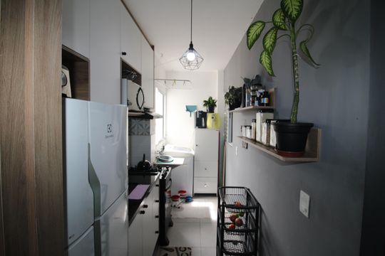 Cozinha / Área de Serviço de apartamento à venda com 1 quarto, 36m² em Vila Aurora (zona Norte), São Paulo