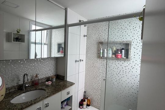 Banheiro 1 de apartamento para alugar com 3 quartos, 150m² em Recreio dos Bandeirantes, Rio de Janeiro