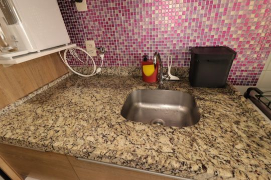 Cozinha - Pia de apartamento à venda com 2 quartos, 92m² em Jardim, Santo André
