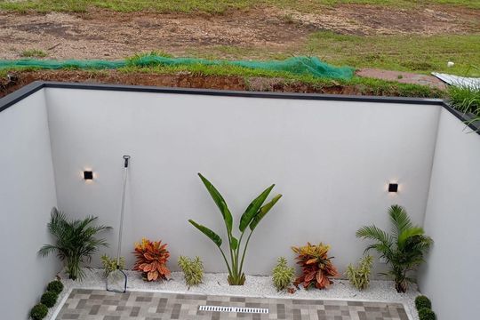 Vista da sacada de casa de condomínio à venda com 3 quartos, 150m² em Alphaville, Santana de Parnaíba