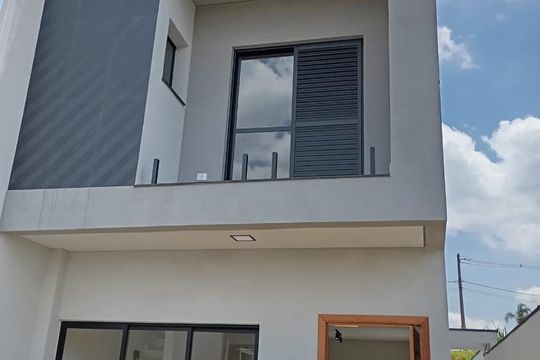 Área externa de casa de condomínio à venda com 3 quartos, 150m² em Alphaville, Santana de Parnaíba