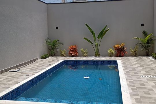 Área externa de casa de condomínio à venda com 3 quartos, 150m² em Alphaville, Santana de Parnaíba