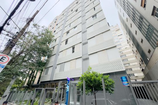Fachada de apartamento para alugar com 3 quartos, 120m² em Cerqueira César, São Paulo