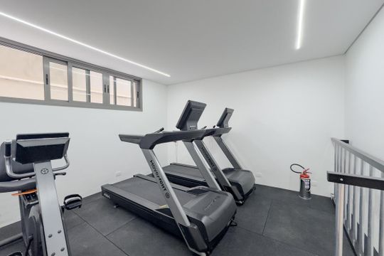 Área comum - Academia de apartamento para alugar com 3 quartos, 120m² em Cerqueira César, São Paulo