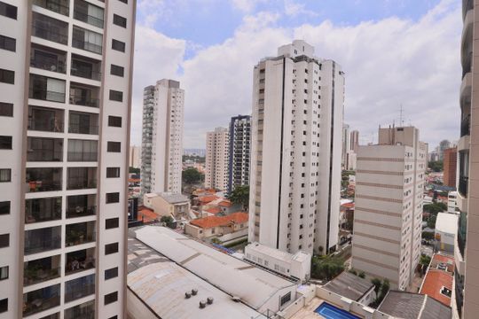 Vista da Sacada de apartamento à venda com 4 quartos, 90m² em Vila Regente Feijó, São Paulo