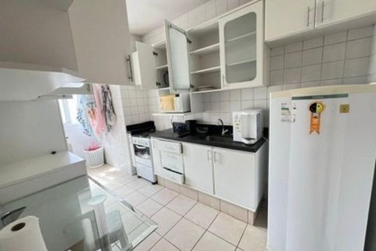 Cozinha de apartamento para alugar com 2 quartos, 68m² em Centro, Uberlândia