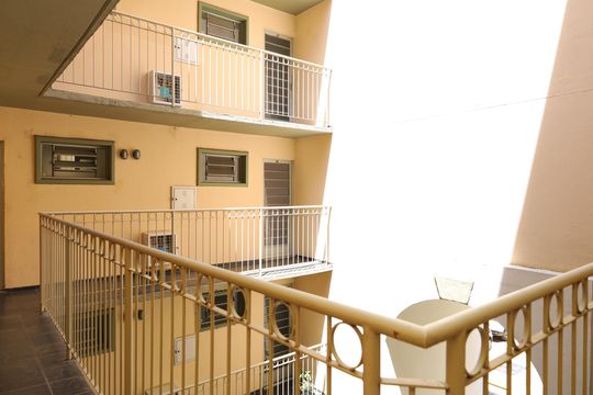 Área comum - Saguão do andar de apartamento à venda com 3 quartos, 59m² em Jardim Casa Pintada, São Paulo