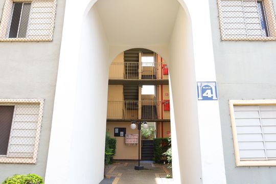 Área comum - Hall do prédio de apartamento à venda com 3 quartos, 59m² em Jardim Casa Pintada, São Paulo